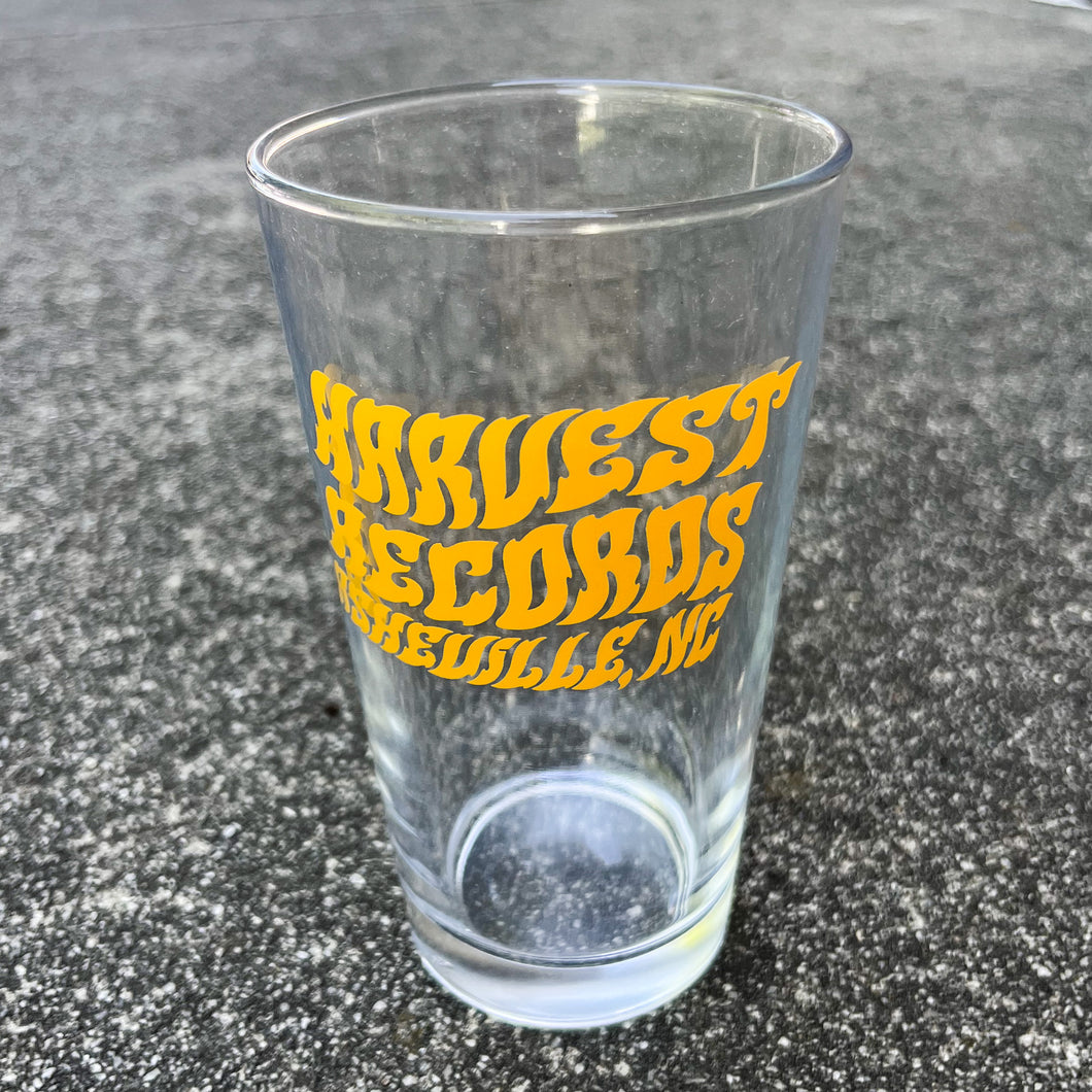 Harvest Records Pint Glass