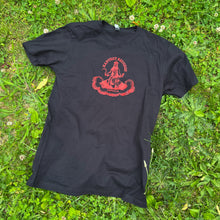 Load image into Gallery viewer, Harvest Records T-Shirt (Black with Red)
